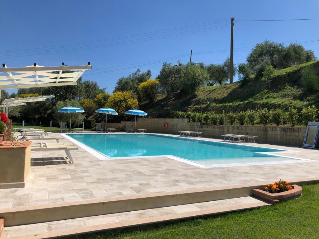 Agriturismo Casale Giulia Вольтерра Экстерьер фото